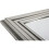 136 x 44cm Framed Dressing Mirror with Wall Hanging Fixings - Silver 2