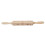 Festive Christmas Pattern Decorative Tools, Ergonomic Engraved Embossing Rolling Pin For Creative Baking, Moisture-Resistant Beechwood Ensures 2