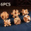 6er-Pack Denkspiele aus Holz, Lernspielzeug 3