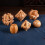 6er-Pack Denkspiele aus Holz, Lernspielzeug 6