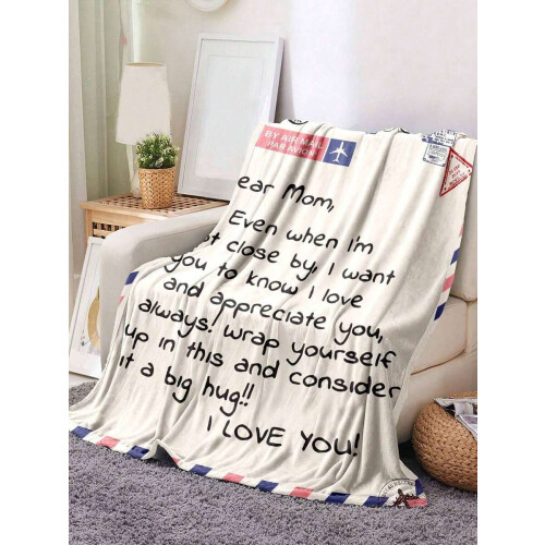 Κουβέρτα Mom Fleece – Άνετη Φανελένια Κουβέρτα σε Στυλ Φακέλου, Μαλακή Ορθογώνια 1