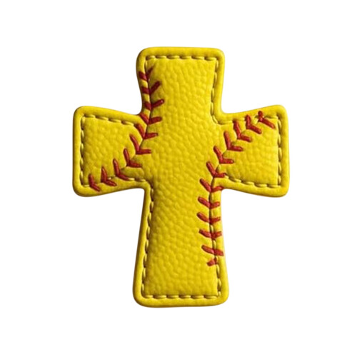 Μια Pocket Blessing Baseball Cross Edition, εμπνευσμένη δερμάτινη μπλούζα μπέιζμπολ με σχέδιο 1