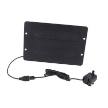 Solar Fountain 6V 10W USB Pump - 200L/h 0.4-1.5m