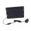 Solar Panel With Adjustable Angle Monocrystalline Battery Maintainer High Conversion Rate Windproof Rainproof Eco Friendly USB Interface Suitable For 7