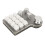Wired Programmable Keypad Hot Swappable Switch Gaming Keyboard Customizable Macros Ergonomic Design RGB Backlit Mini USB Keypad Multimedia Controls 3