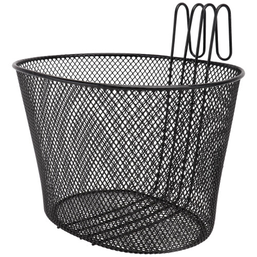 Καλάθι ποδηλάτου ETEREAUTY Premium Iron, Μαύρο, Μεγάλης Χωρητικότητας, Εύκολη Σύνδεση, 1