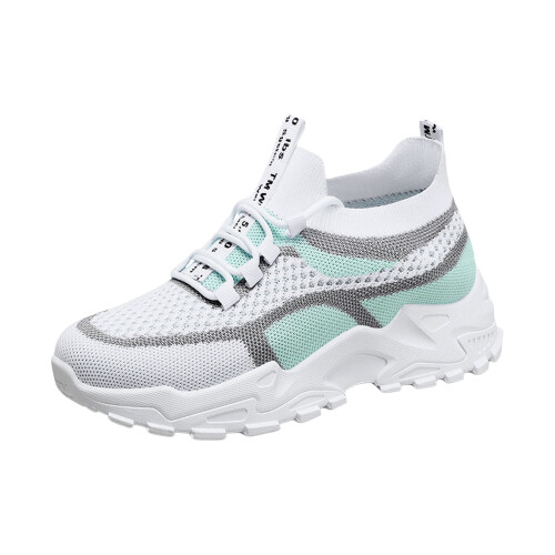 Γυναικεία αθλητικά παπούτσια Willtoo Chunky Knit Mesh Y2K, ελαφριά, μαλακή σόλα για περπάτημα, 1