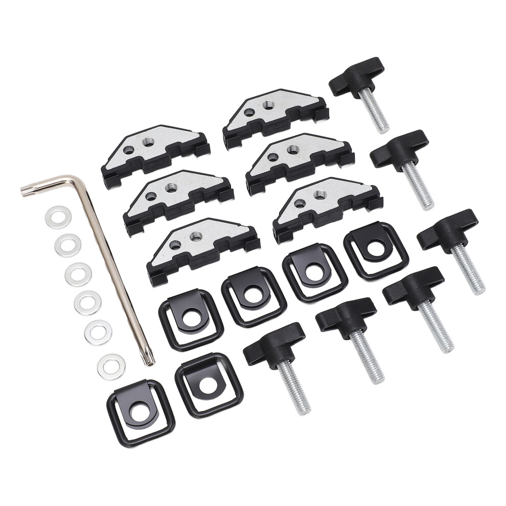 Hard Top Bolts & Nut Clips Kit For Jeep Wrangler Yj Tj Jk Jku 1995-2018 4131393384685
