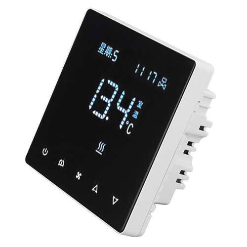 Smart Temperature Controller For Electric Heating Programmable Mode App Voice Control Touch Screen LCD Display Energy Efficient Design 1