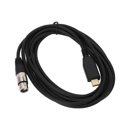 Μετατροπέας σύνδεσης USB σε XLR Συσκευή εγγραφής ψηφιακής μουσικής Γρήγορες 2