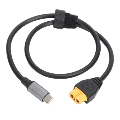Καλώδιο γρήγορης φόρτισης USB Type-C σε XT60, καλώδιο τροφοδοσίας PD100W γρήγορης φόρτισης 2