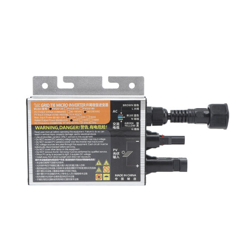 Solar Grid Tie Micro Inverter With Working Principle Explained High Performance Inverter For3Phase Power Generation Systems Built-In Temperature 1