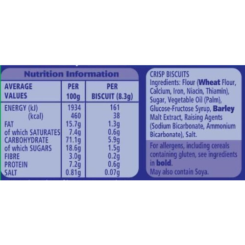 McVitie's Rich Classic Tea Biscuit, 300 g (Pack of 18) 1