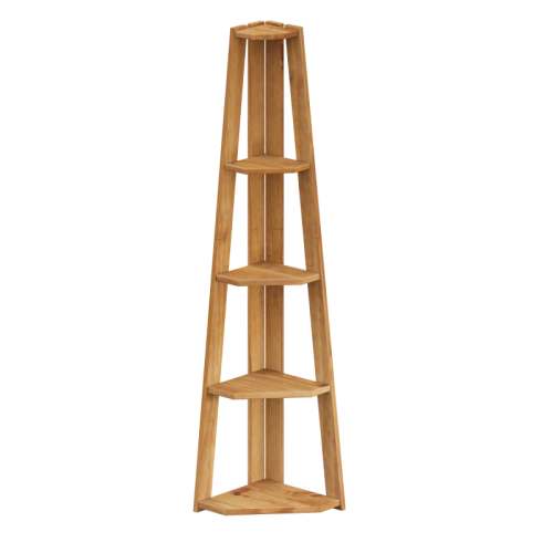 Mercers Furniture Corona Corner Ladder Bookcase 2