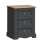 Mercers Furniture Corona Charcoal Large Bedside 3