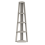Mercers Furniture Corona Grey Wax Corner Ladder Bookcase 3