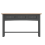 Mercers Furniture Corona Charcoal 3 Drawer Console Table 4