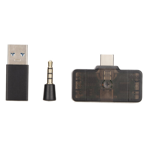 Adattatore mini microfono wireless Bluetooth per PS4, ricevitore dongle USB con Bluetooth Low Energy e ampio raggio operativo, supporta 2