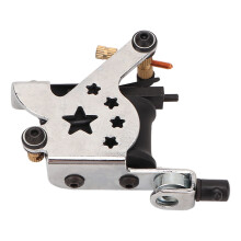Artistic Tattoo Coil Machine, Aircraft Grade Aluminum Frame Supports Uniform Speed, Copper Coils Facilitate High Working Efficiency, Manganese Steel