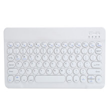 Compact Bluetooth Keyboard, Ergonomic Design & Optimal Key Spacing For Comfortable Typing, Portable Wireless Keyboard With Stable Bluetooth