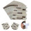 10Pcs Multi PVC Marble Pattern Self-Adhesive Wall Stickers Waterproof 2