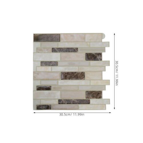 10Pcs Multi PVC Marble Pattern Self-Adhesive Wall Stickers Waterproof 2
