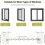 yao96266 2PCS Window Locks, Window Safety Locks , Window Restrictor Safety Locks , Self Adhesive, Adjustable Window Lock No Drilling 5