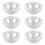 Clear Plastic Christmas Fillable Baubles 3.9in High Transparency 1