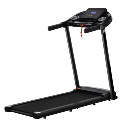 Motorised Treadmill w/ LED Display, Black 1