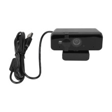 All-In-One Video Conferencing Solution, Pro Microphone Webcam With Wide Angle Fixing Focus Lens, Indicator Light For Instant Feedback