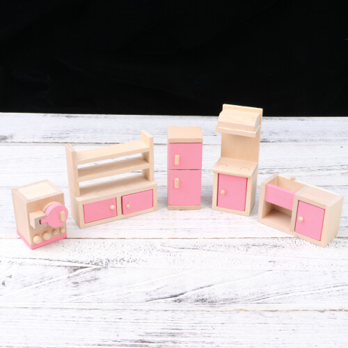 Creative DIY Super Simulation Restaurant Model for Kids Decoration No Dolls 1