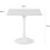 Charles Jacobs (Grey Fabric Chairs) Charles Jacobs White Square Ceramic Dining Table & 2 Diamond Chairs Dining Set Seat Dinner Kitchen 6