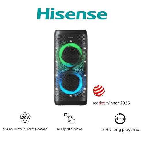 Hisense Hisense PARTY THUNDER, 620W Max Audio 1