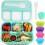 7Pcs Lunch Box Set 1300ML 225x161x65mm Blue 3