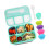 7Pcs Lunch Box Set 1300ML 225x161x65mm Blue 6