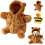 YEPOLERCE Plush Cat Puppy Backpack with Bear Bee Design for 1