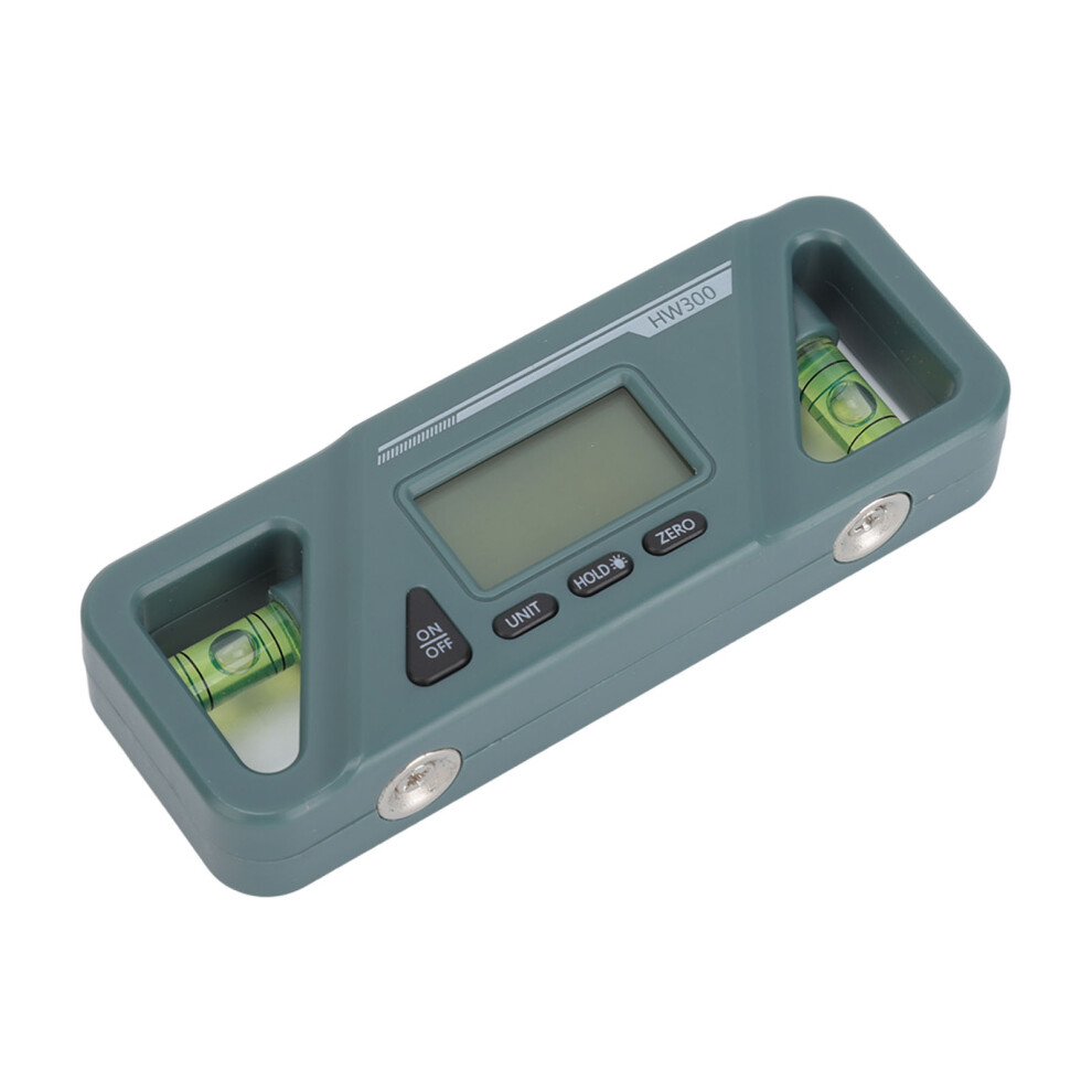 Digital Protractor Level Inclinometer With Magnetic Surface Attachment Quick Response Time Backlit Screen Absolute Relative Mode Woodworking 9479868314351
