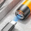 Electric Screwdriver Set Precision Power Tool Kit Rechargeable Wireless  Small Bits for Mobile Cell Computer Orange 2