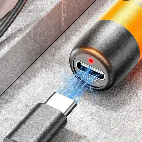 Electric Screwdriver Set Precision Power Tool Kit Rechargeable Wireless  Small Bits for Mobile Cell Computer Orange 1