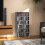 Homcom HOMCOM Set of 2 CD Storage Units with Adjustable Shelves, High Gloss Grey 8