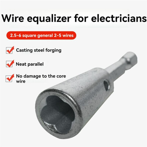 Hexagonal Handle Wire Stripper Electrician Special Fast Wire Stripper Wire Twisting Universal Tool Wiring Connector 1