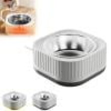 Heated Outdoor Water Bowl for Cats Dogs Rabbits Grey