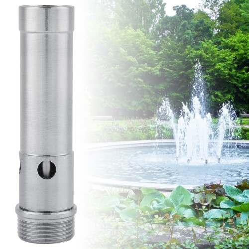 Garden Pond Decor, Stainless Steel Adjustable Water Spray with Durable Solid Brass & Auditory Effects 2
