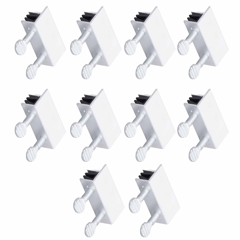 10Pcs Aluminum Alloy Sliding Window Locks Stopper 9401393453328