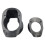 6Pcs/set Headset Stem Spacer Set Black Bike Handlebar Stem Spacers Threadless 6