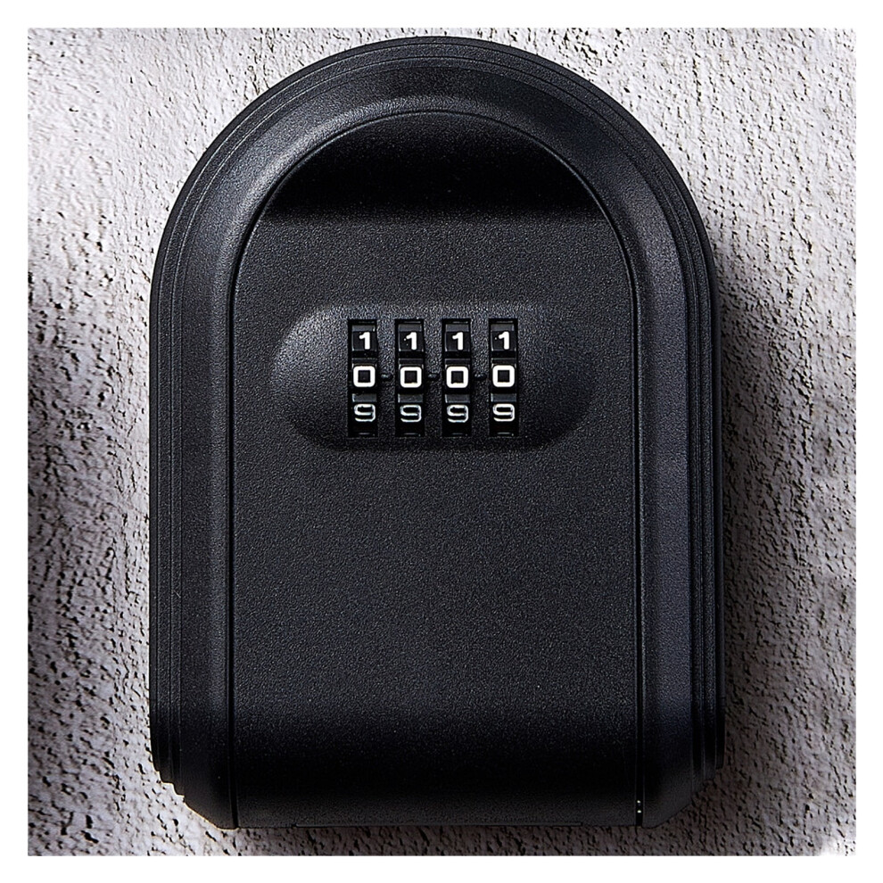 Key Safe Box Weatherproof Wall-Mounted 4-Digit Code 971050768069