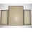 Large Self Standing Dressing Table Mirror- Oak Effect 6
