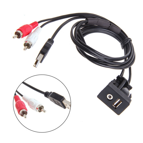 AUX Stereo Boat 1/8 Audio Jack Universal for MP3 Player External Audio Device 1