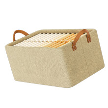 Clothes Organizer 26L Khaki 47x28x20cm Foldable
