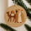 Handmade Felt Nativity Ornament 3.5 inch Christian 8